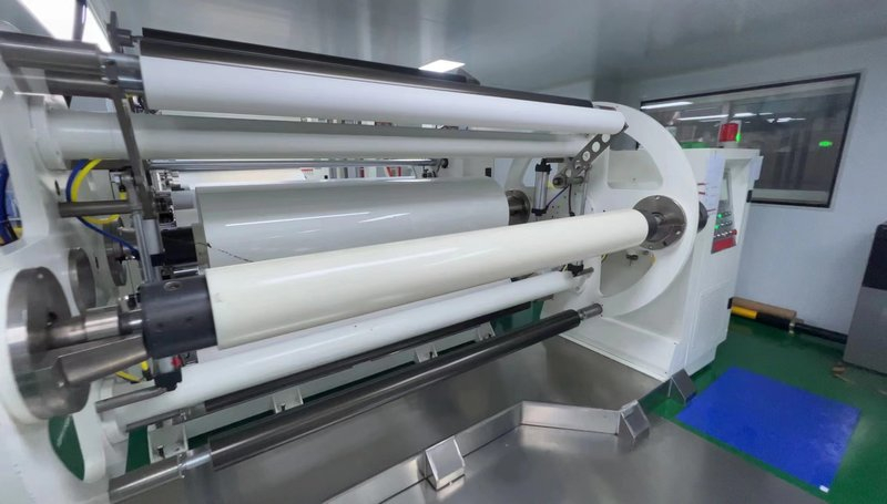 Window film coating line inside an ISO 9001 certified factory
